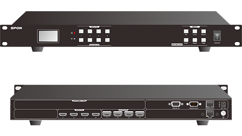 4進(jìn)4出無縫HDMI矩陣