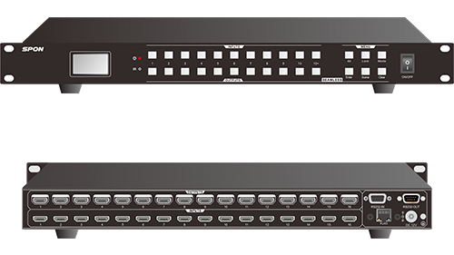 16進(jìn)16出無縫HDMI矩陣